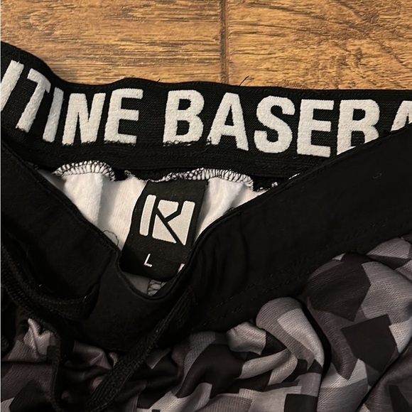 Routine baseball home plate sweatpants size large. Fit smaller like a medium. - Picture 2 of 3